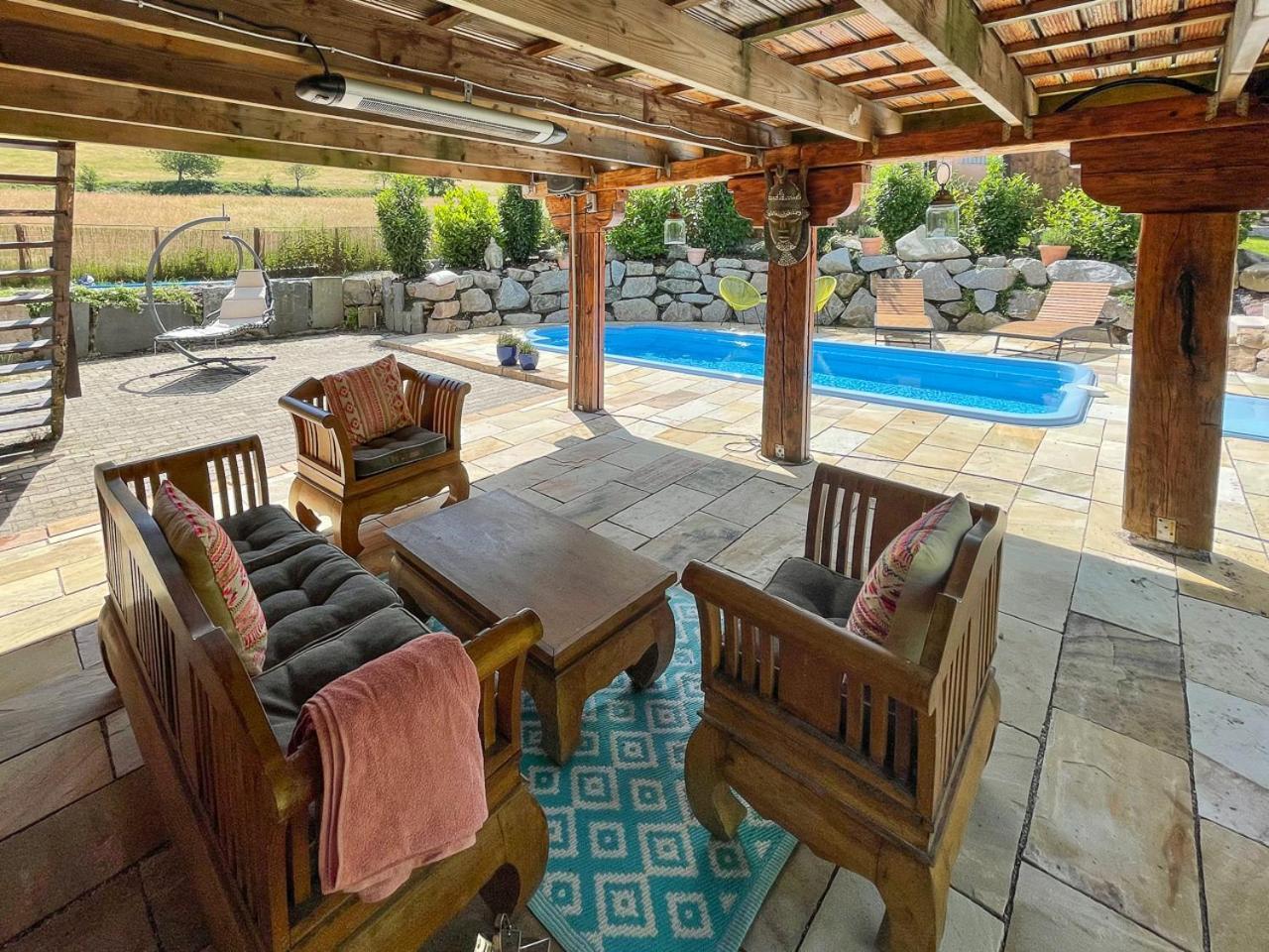 Ferienhaus Kappel Mit Pool Friburgo em Brisgóvia Exterior foto