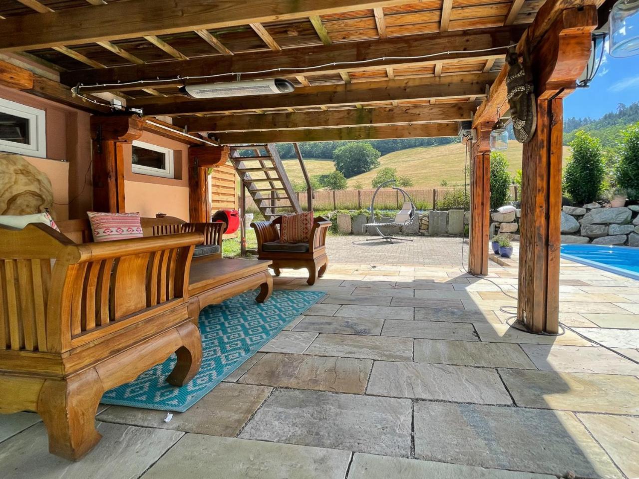 Ferienhaus Kappel Mit Pool Friburgo em Brisgóvia Exterior foto