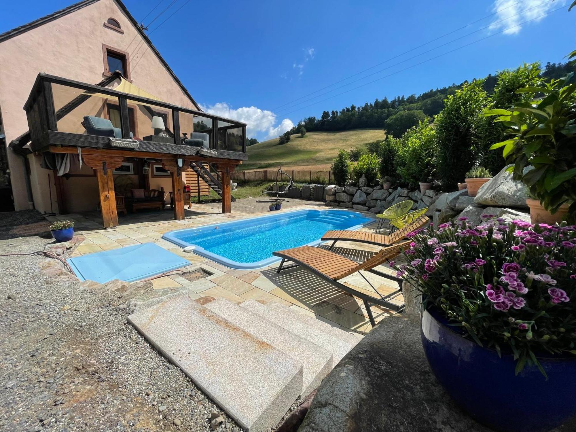 Ferienhaus Kappel Mit Pool Friburgo em Brisgóvia Exterior foto
